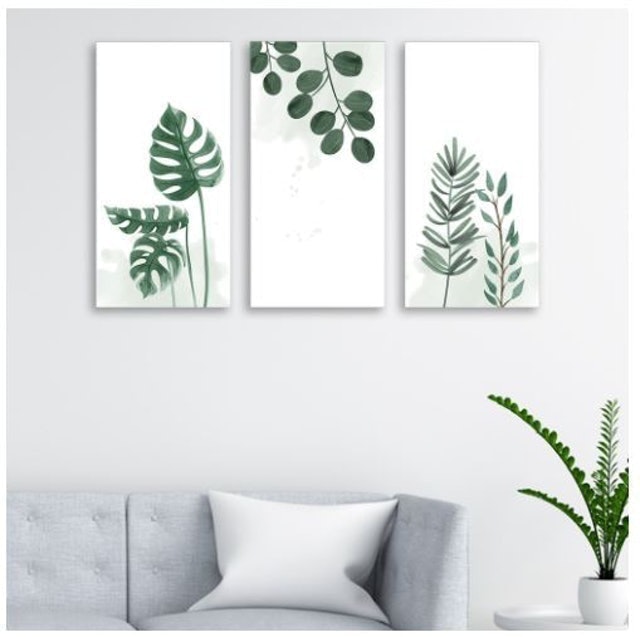 Wall Decor Daun Monstera Hijau 1